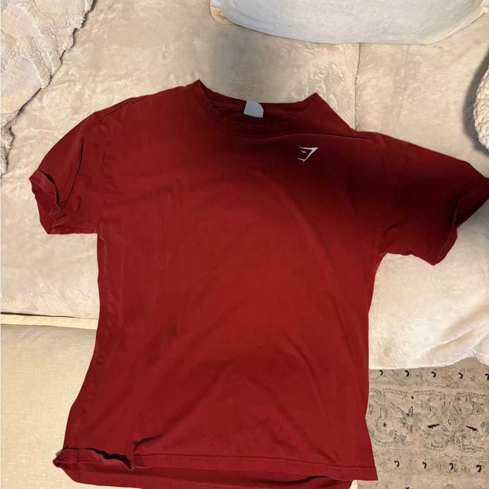 Gymshark Red Short Sleeve Tee